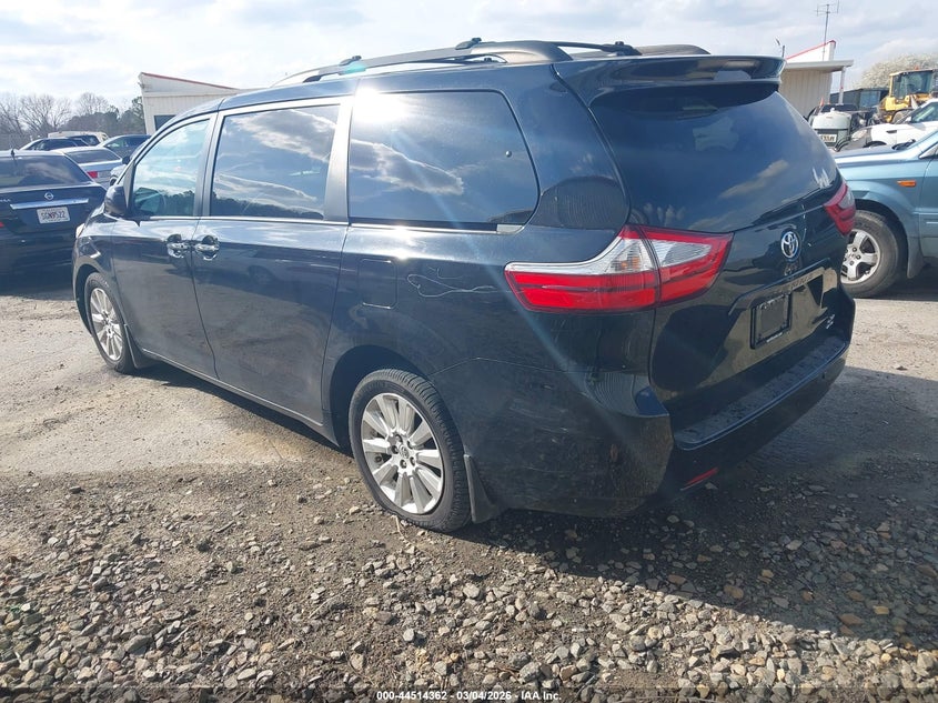 2015 Toyota Sienna Xle Premium 7 Passenger