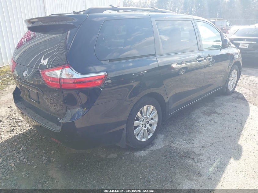 2015 Toyota Sienna Xle Premium 7 Passenger
