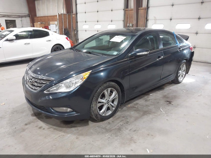 2012 Hyundai Sonata 2.4 Limited blue Lot 111044514670 Vin 5NPEC4AC5CH377606