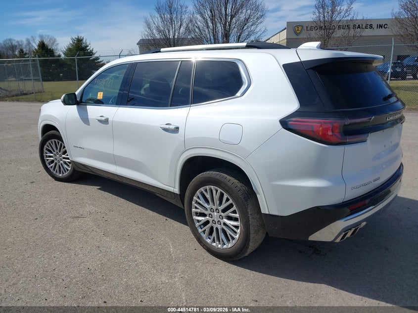 Vin: 1gkenrks1rj206062, lot: 45011543, gmc acadia awd denali 20243