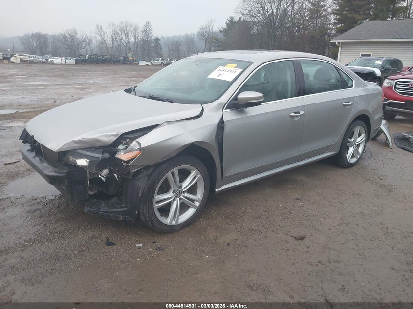 2014 Volkswagen Passat 2.0L Tdi Sel Premium