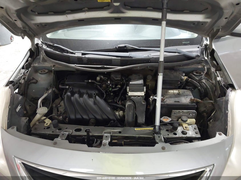 2012 NISSAN VERSA SEDAN 1.6L I-4 DOHC, VVT, 109HP