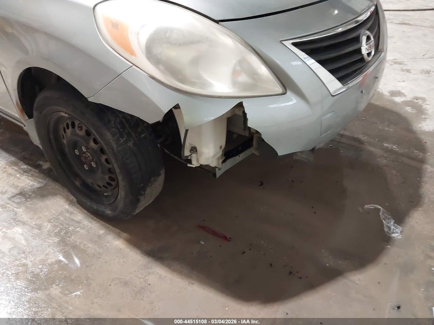 2012 NISSAN VERSA SEDAN 1.6L I-4 DOHC, VVT, 109HP