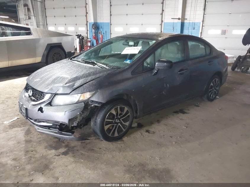2014 Honda Civic Ex 19XFB2F89EE236917 photo 1