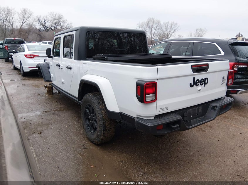 Vin: 1c6hjtag7nl151430, lot: 45011972, jeep gladiator willys 4x4 20223