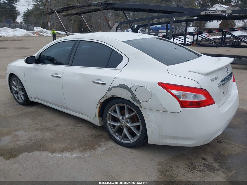 Vin: 1n4aa5ap4bc838355, lot: 45011991, nissan maxima 3.5 sv 20113