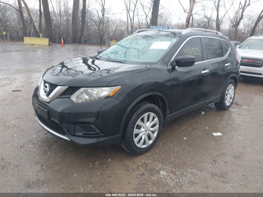 2016 Nissan Rogue S/Sl/Sv