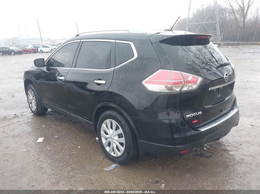 2016 Nissan Rogue S/Sl/Sv