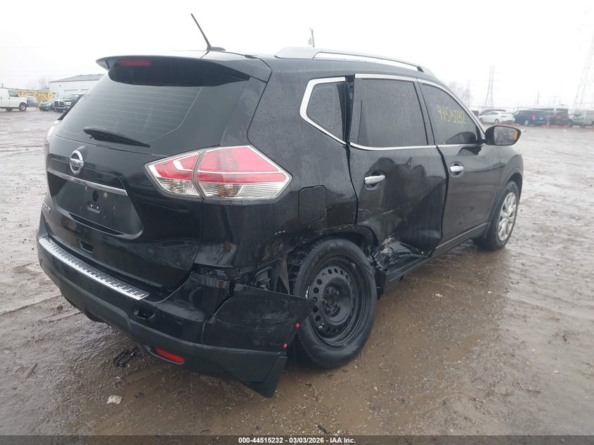 2016 Nissan Rogue S/Sl/Sv