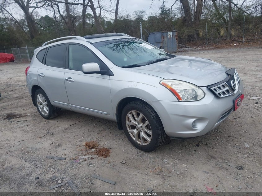 JN8AS5MT5BW164459 2011 Nissan Rogue Sv auction photo 1