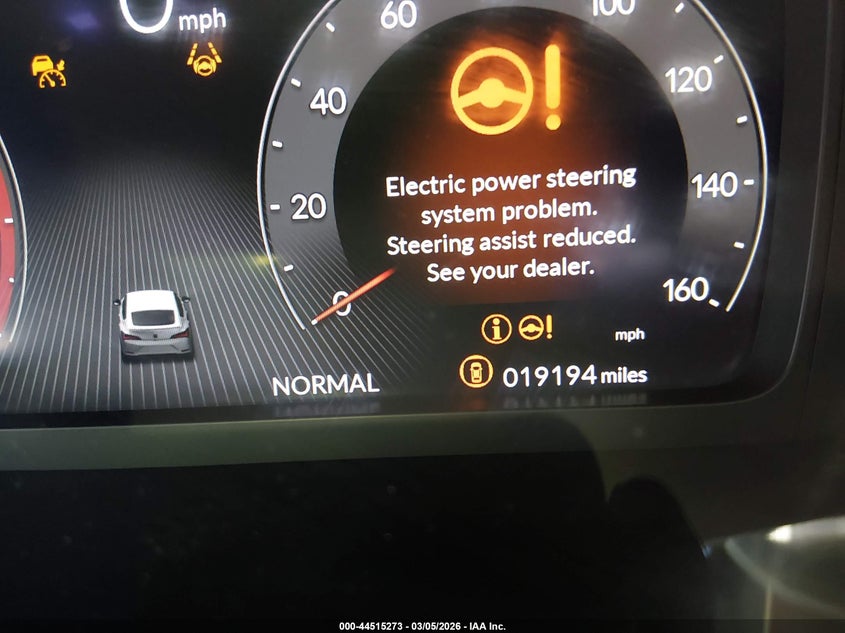 2025 Acura Integra A-Spec VIN: 19UDE4H39SA010324 Lot: 44515273