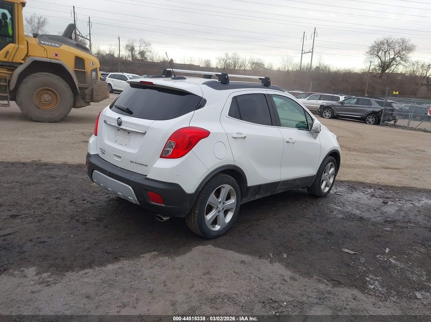 Vin: kl4cjasb1gb748084, lot: 45012099, buick encore 20164