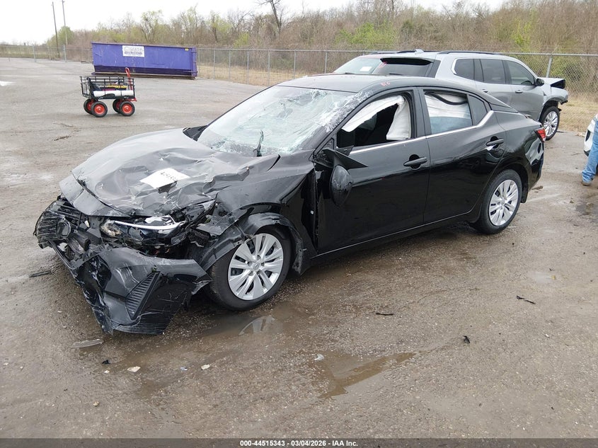 2024 Nissan Sentra S Xtronic Cvt 3N1AB8BV1RY295606 photo 1