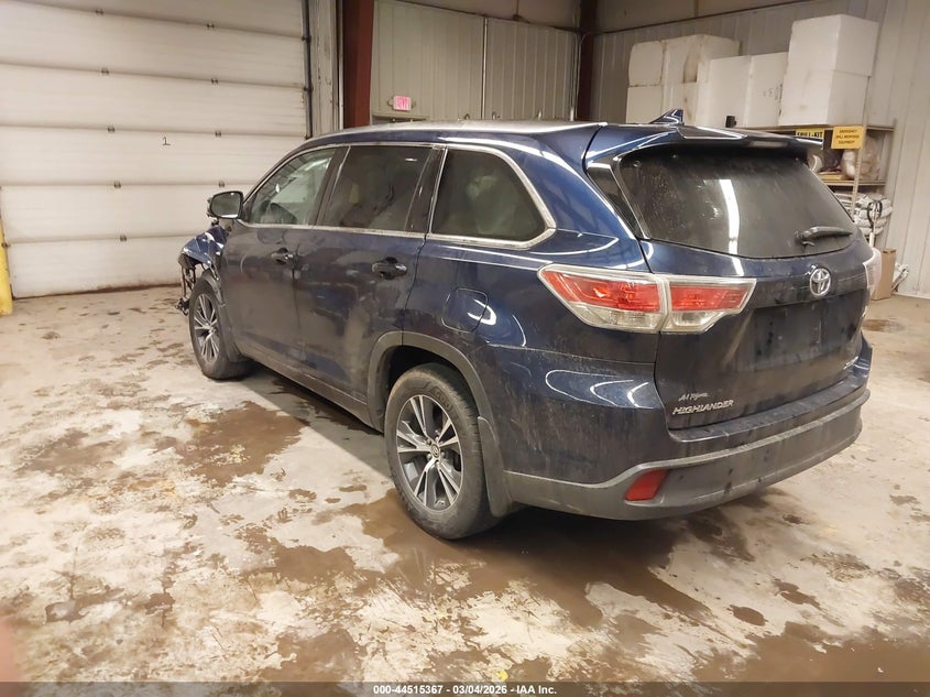 2016 Toyota Highlander Xle V6