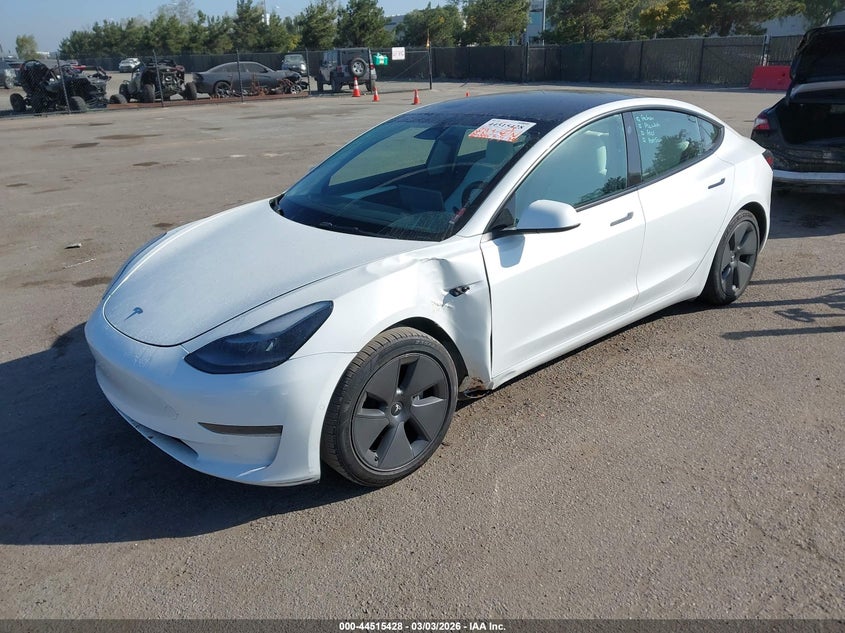 2022 Tesla Model 3 Rear-Wheel Drive