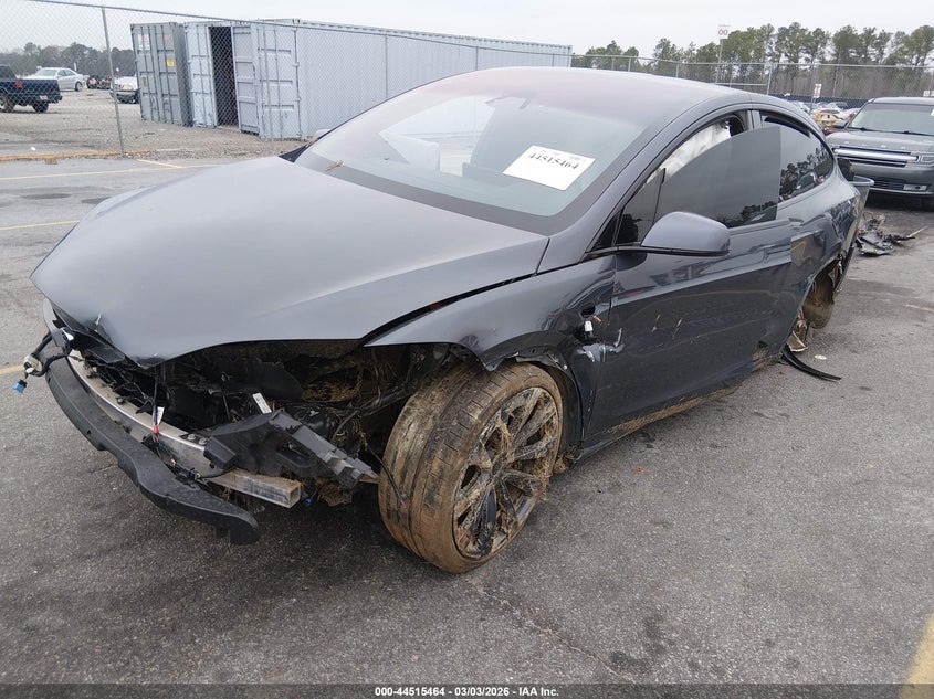 2022 Tesla Model X Plaid Tri Motor All-Wheel Drive 7SAXCBE63NF334002 photo 1