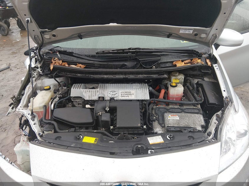 TOYOTA PRIUS 2010 VIN JTDKN3DU8A0012908
