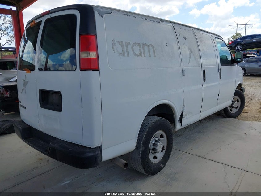 Vin: 1gc2gtba6a1165493, lot: 45012253, chevrolet express 3500 work van 20104