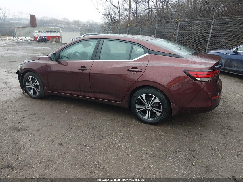 2020 Nissan Sentra Sv Xtronic Cvt