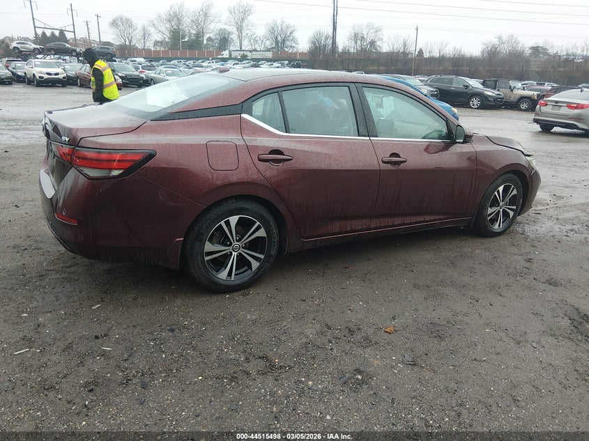 2020 Nissan Sentra Sv Xtronic Cvt
