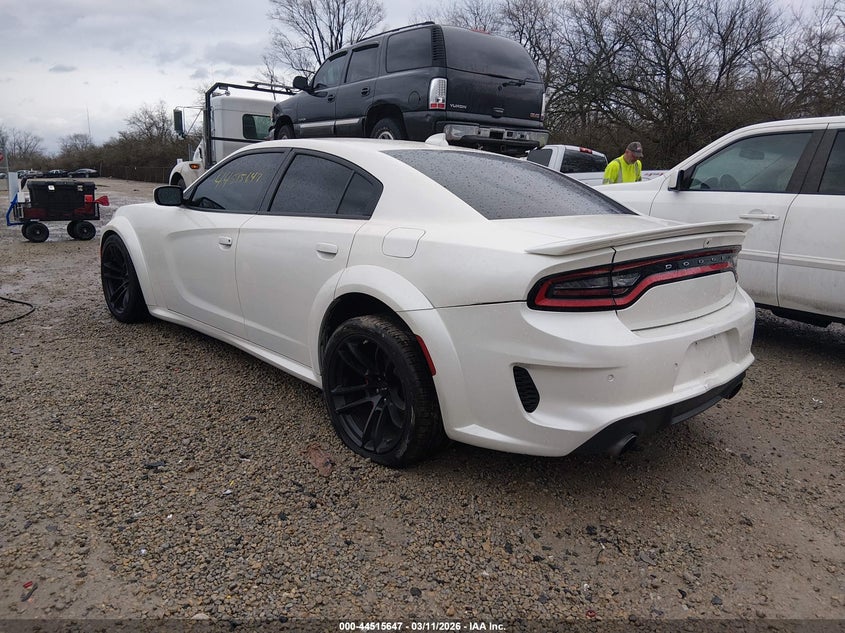 Vin: 2c3cdxl97mh626784, lot: 45012408, dodge charger srt hellcat widebody rwd 20213