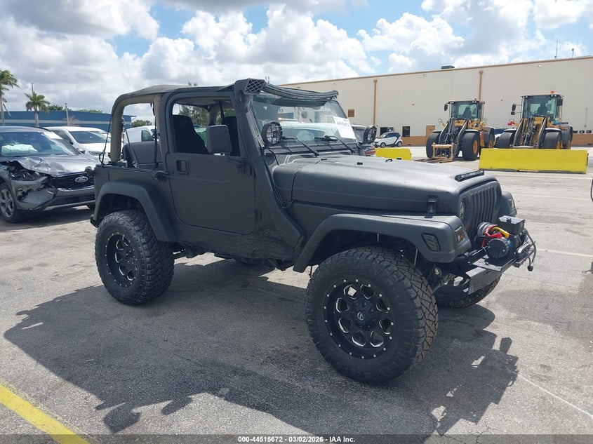 2003 Jeep Wrangler Sahara