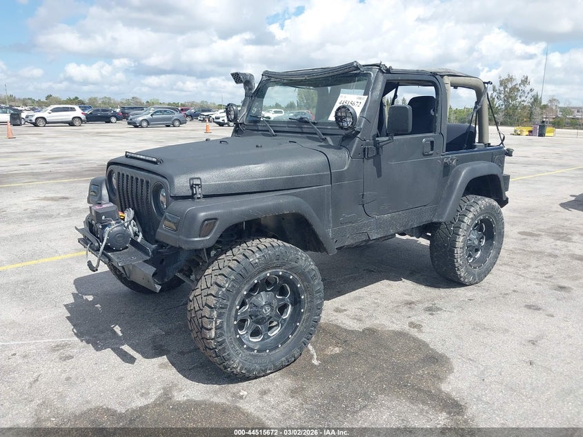 2003 Jeep Wrangler Sahara