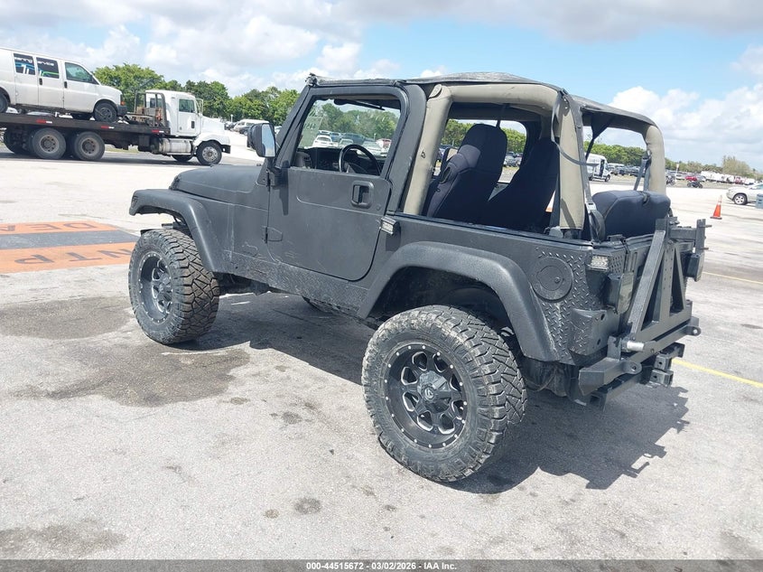 2003 Jeep Wrangler Sahara