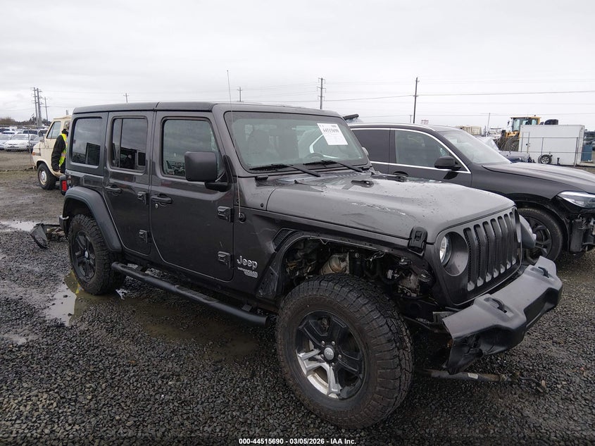2019 Jeep Wrangler Unlimited Sport S 4X4