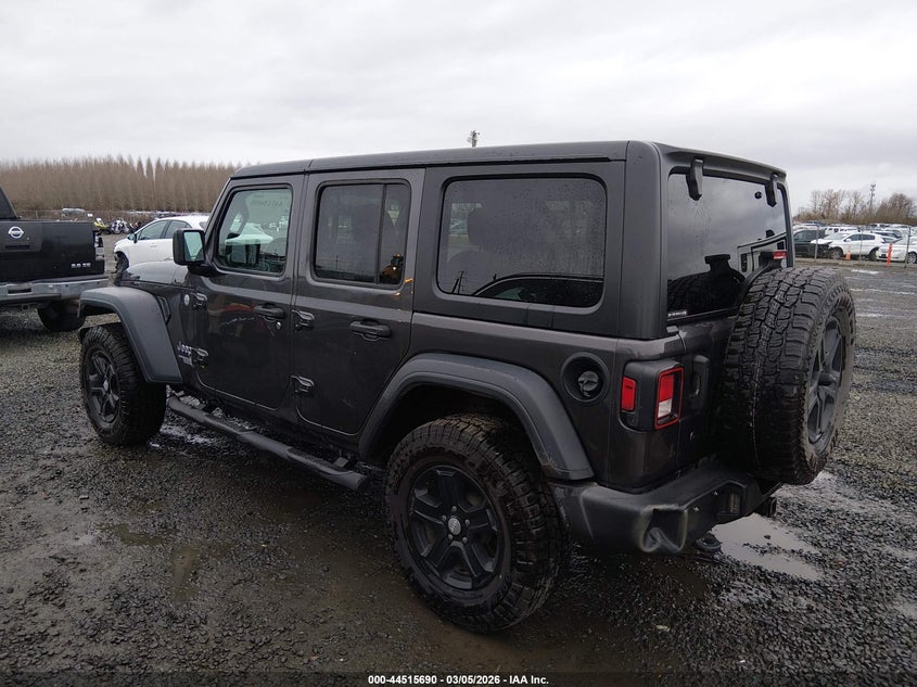 2019 Jeep Wrangler Unlimited Sport S 4X4