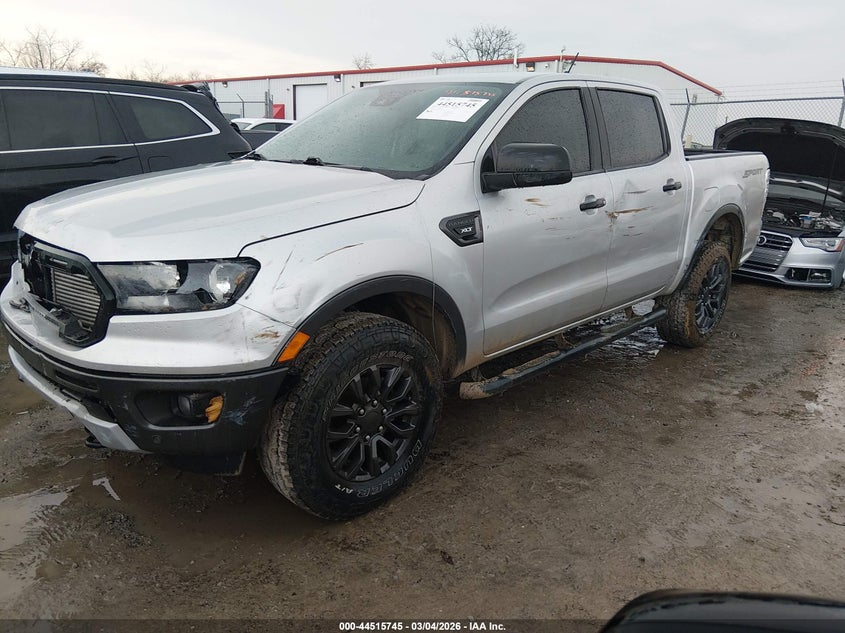 Vin: 1fter4ehxkla82936, lot: 45012506, ford ranger xlt 20192