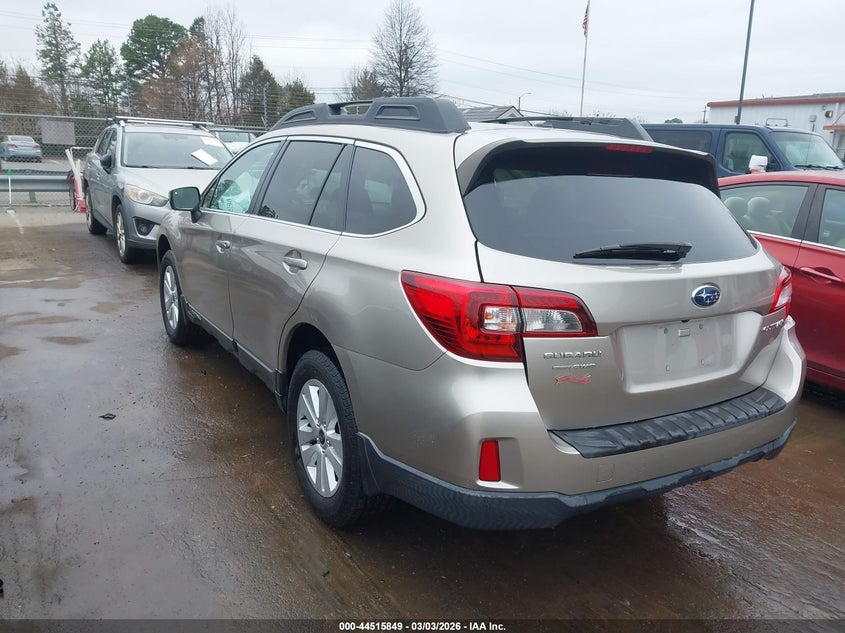 2015 Subaru Outback 2.5I Premium