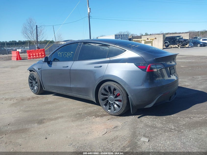 Vin: 5yjygdef8lf046846, lot: 45012626, tesla model y long range dual motor all-wheel drive/performance dual motor all-wheel drive 20203