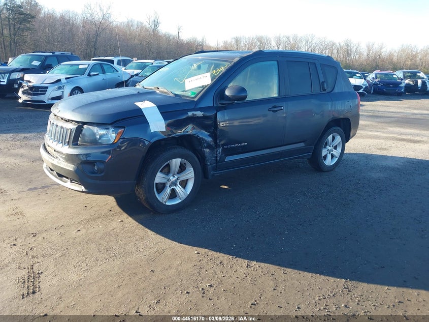 Vin: 1c4njdeb4ed562231, lot: 45012931, jeep compass latitude 20142