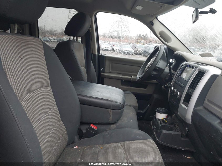 1C6RD7GP6CS102944 2012 Ram 1500 4.7 Ram Slt grey