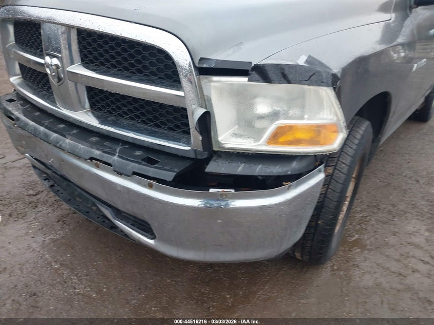 2012 Ram 1500 4.7 Ram Slt grey Lot 111044516216 Vin 1C6RD7GP6CS102944