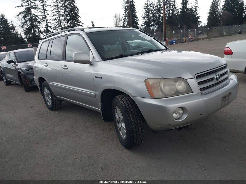 JTEHF21A520071178 2002 Toyota Highlander auction photo 1