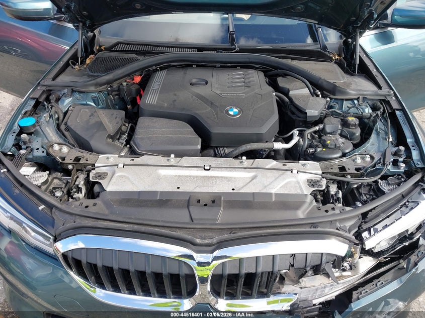2021 BMW 330I VIN: 3MW5R1J01M8B73258 Lot: 44516401