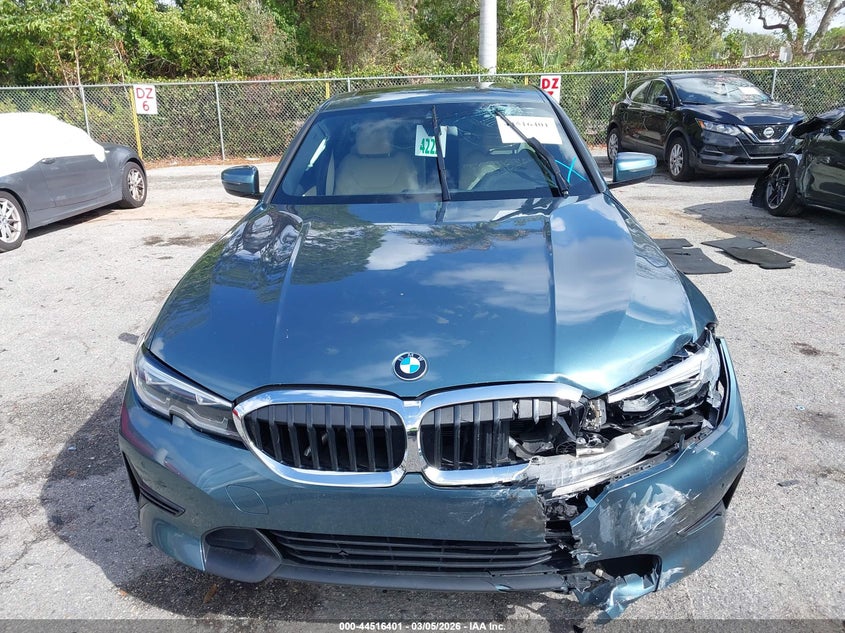 2021 BMW 330I VIN: 3MW5R1J01M8B73258 Lot: 44516401