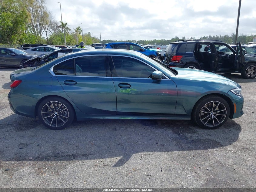 2021 BMW 330I VIN: 3MW5R1J01M8B73258 Lot: 44516401