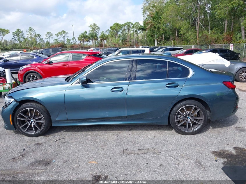 2021 BMW 330I VIN: 3MW5R1J01M8B73258 Lot: 44516401