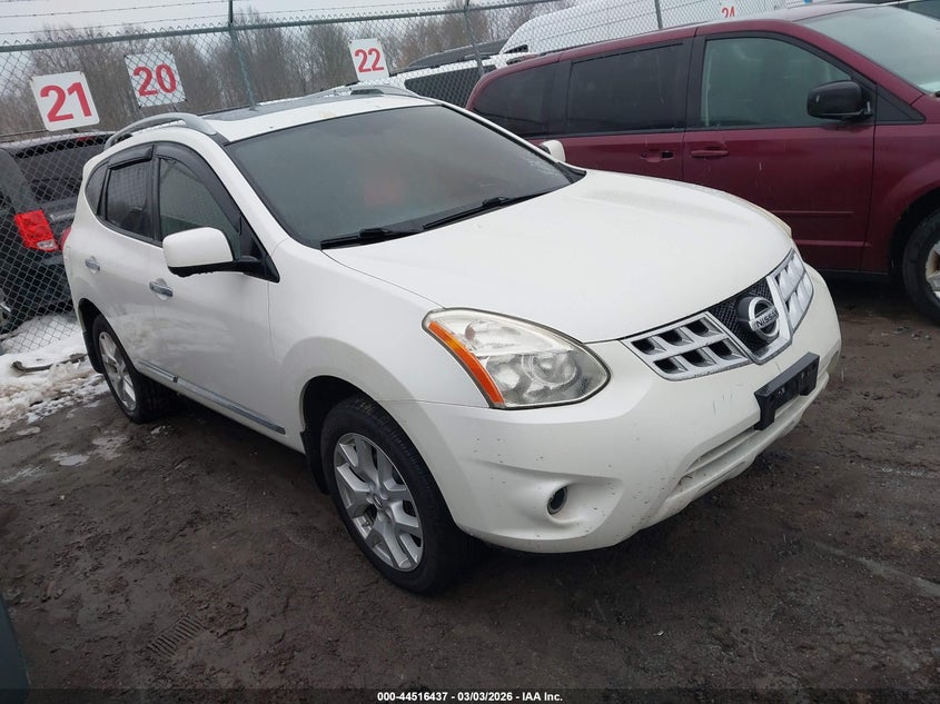 2012 Nissan Rogue Sv W/Sl Pkg