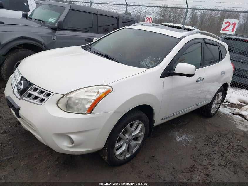 2012 Nissan Rogue Sv W/Sl Pkg