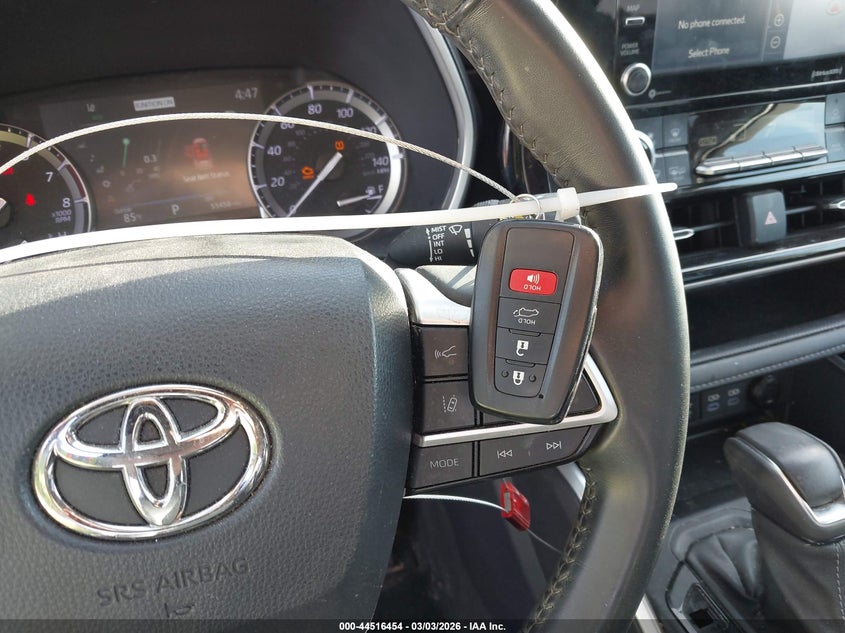 2022 Toyota Highlander Xle VIN: 5TDHZRAH3NS138167 Lot: 44516454