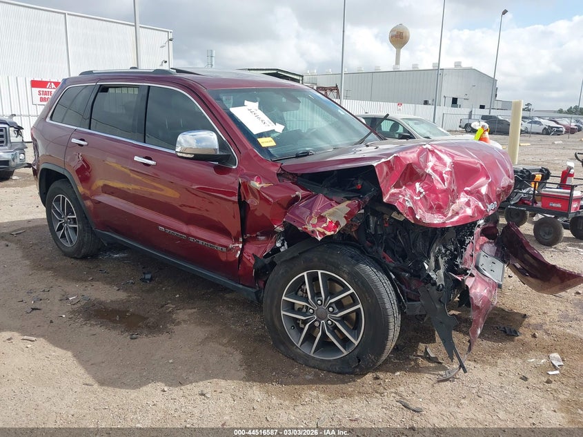 2022 Jeep Grand Cherokee Wk Limited 4X2