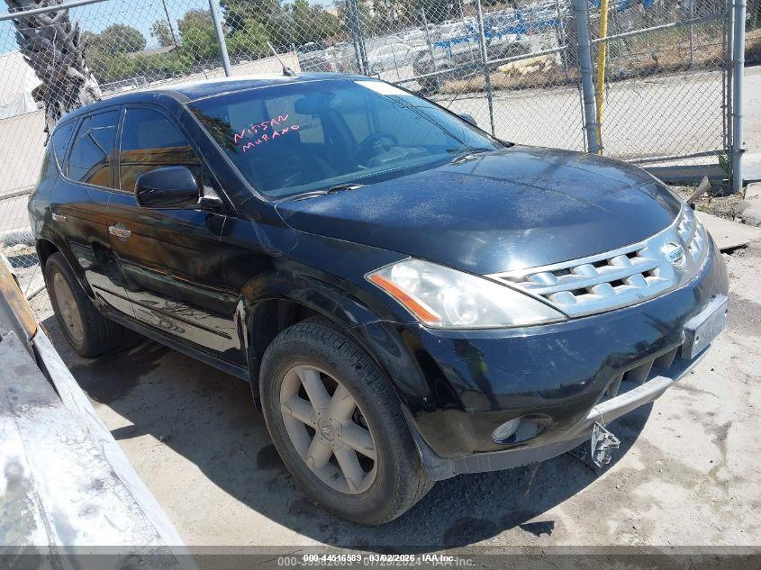 2004 NISSAN MURANO SE