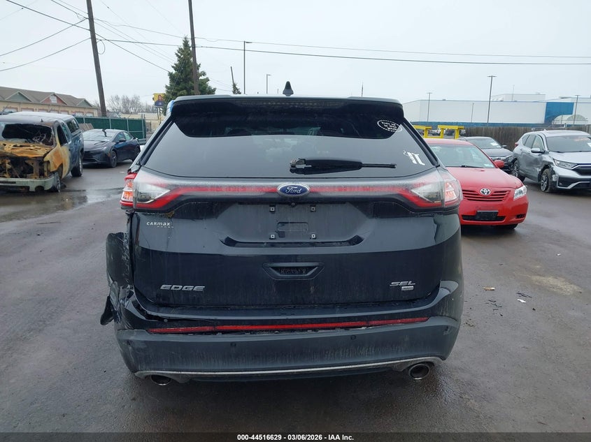 VIN 2FMPK4J89HBB30143 2017 FORD EDGE SEL