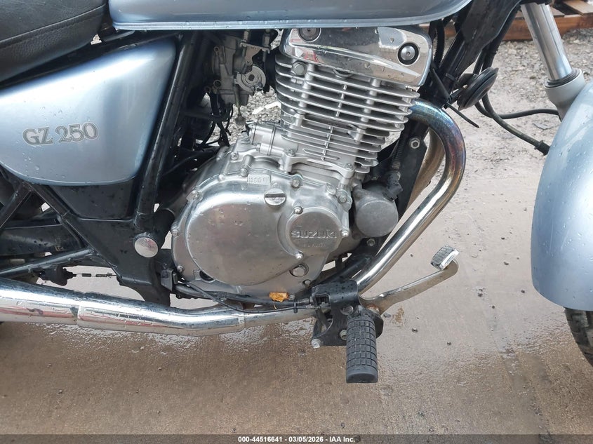 2006 Suzuki Gz250 VIN: VTTNJ48A762102591 Lot: 44516641