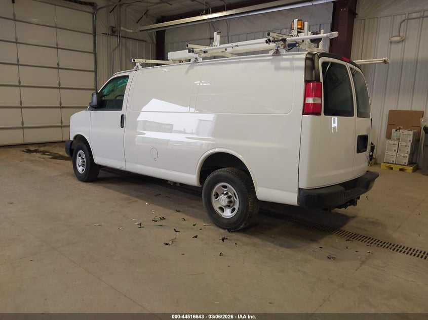 Vin: 1gcwgaff5g1222092, lot: 45013404, chevrolet express 2500 work van 20163