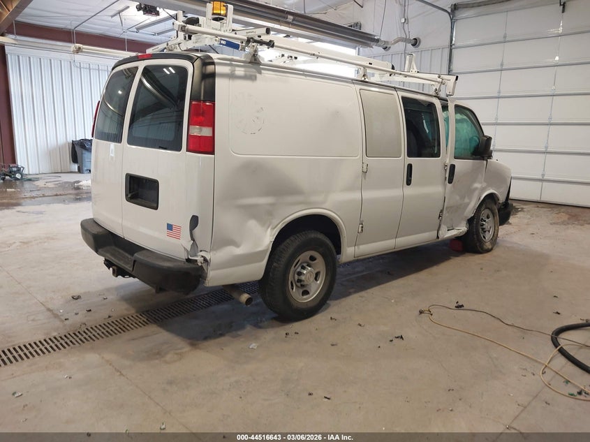 Vin: 1gcwgaff5g1222092, lot: 45013404, chevrolet express 2500 work van 20164